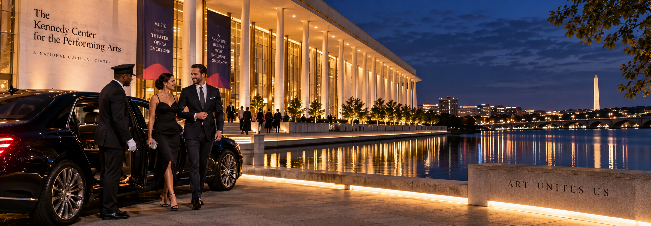 Read more about the article The Perfect Romantic Evening in Washington DC: A Couple’s Guide to Date Night With a Private Chauffeur